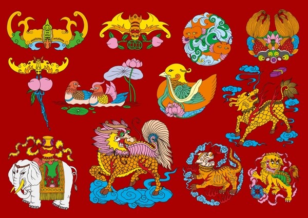 中国民间传统吉祥图案