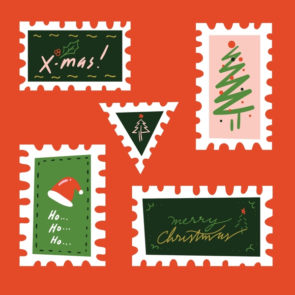 2017圣诞节标签设计
