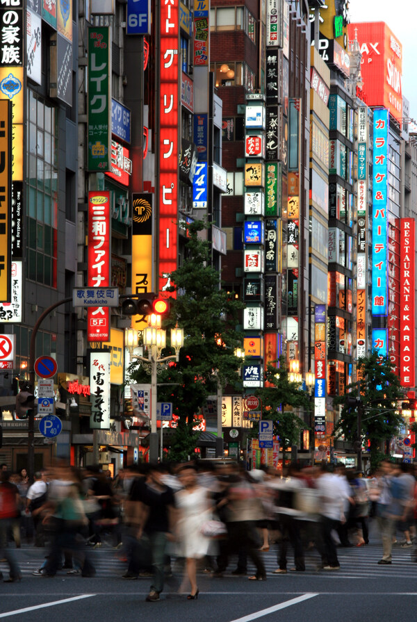 日本东京大街图片