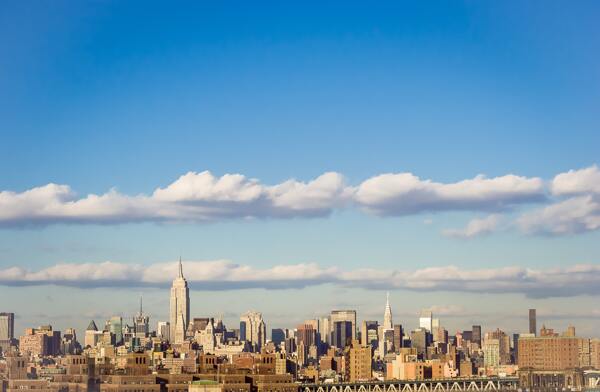 城市建筑大楼商务天空背景素材