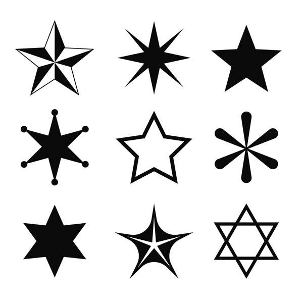 创意标识星星logo