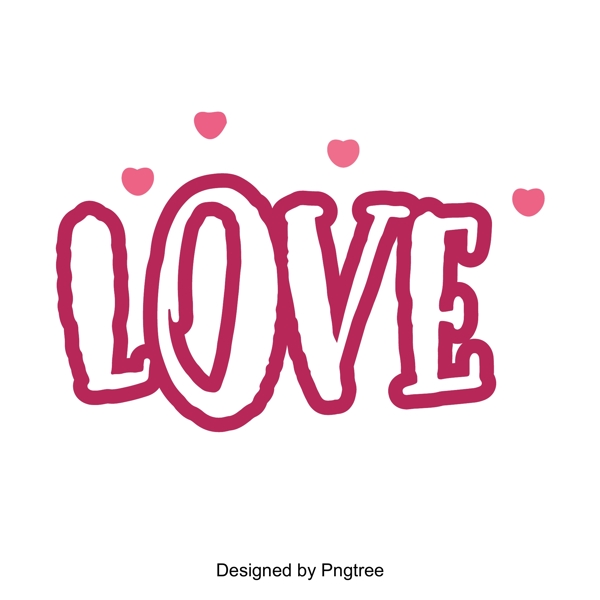 爱情人节表白标题字体设计