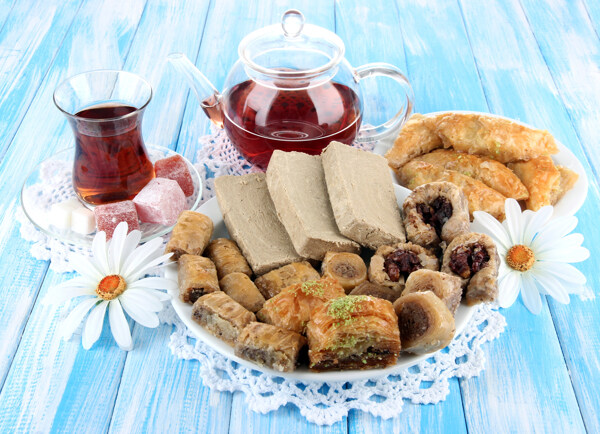 土耳其红茶美食图片