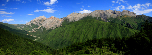 黄龙风景图片