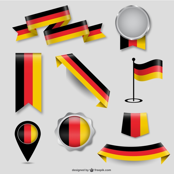 德国国旗设计元素