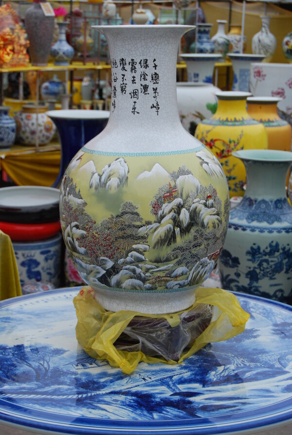 中式陶瓷图