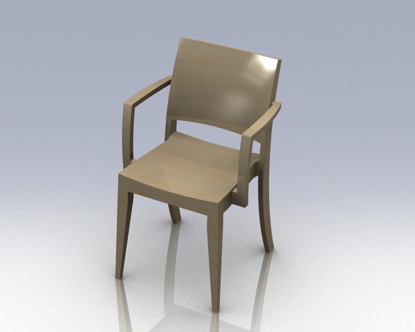 木材表面的椅子