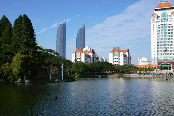 厦门大学校园风景