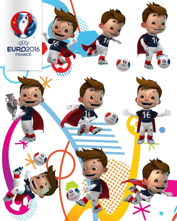 超级维克托2016欧洲杯吉祥