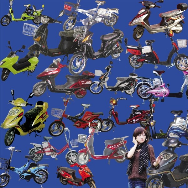 各类电动车摩托车图片