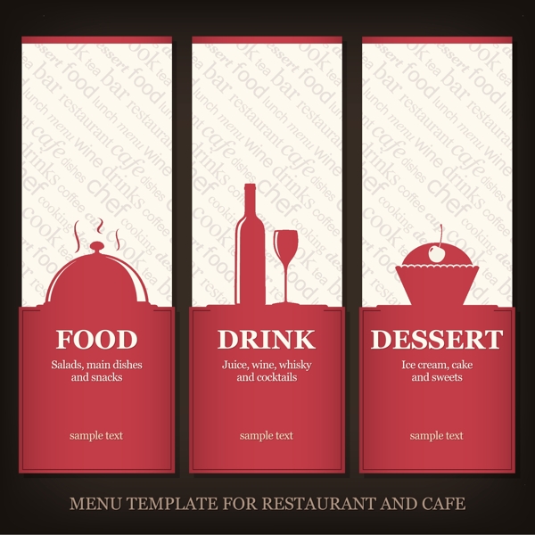 餐厅菜单菜谱封面设计图片
