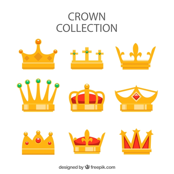 金色王冠设计图片