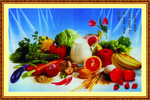水果蔬菜经典壁画图片
