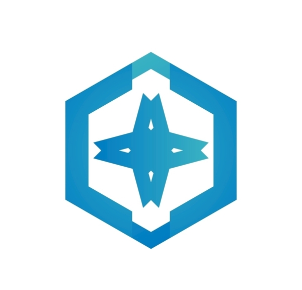蓝色科技公司logo设计