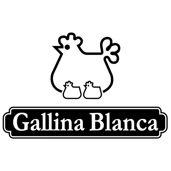 母鸡带小鸡创意logo设计