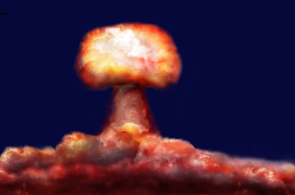 原子弹核爆炸图片