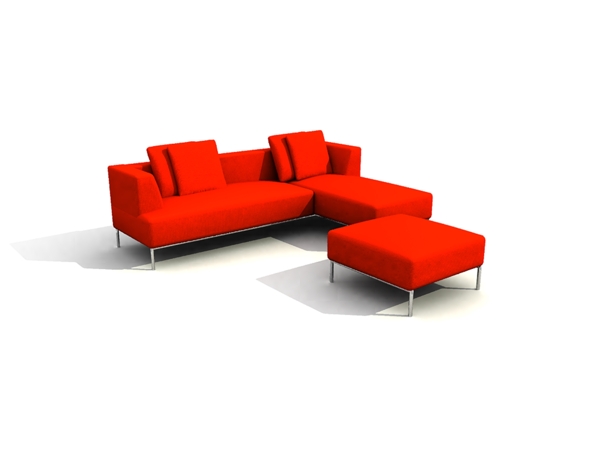 现代家具3DMAX模型之沙发054