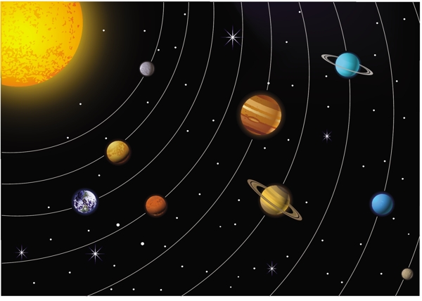 太阳系星球图片