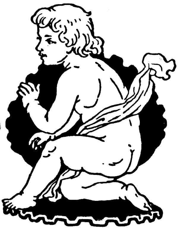天使宗教神话古典纹饰欧式图案0411
