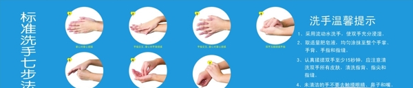 幼儿洗手七步法