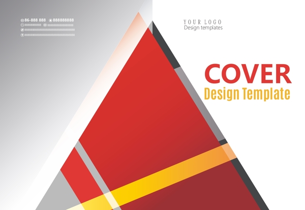 红色时尚宣传产品画册封面设计