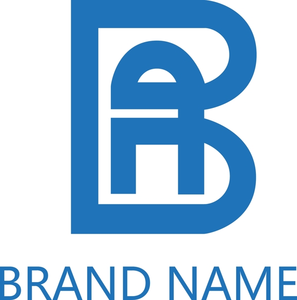 AB字母企业标志logo