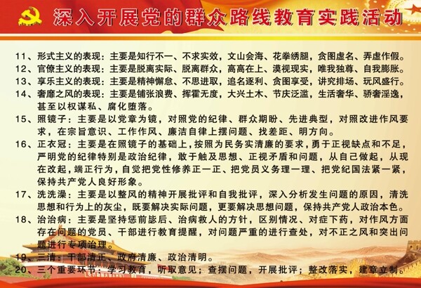 群众路线应知应会图片