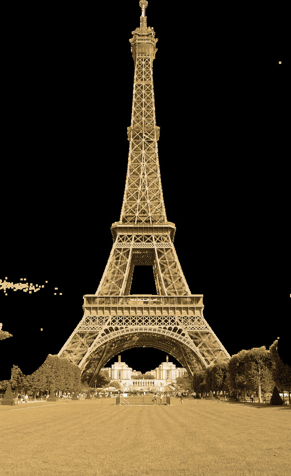梦幻巴黎铁塔元素