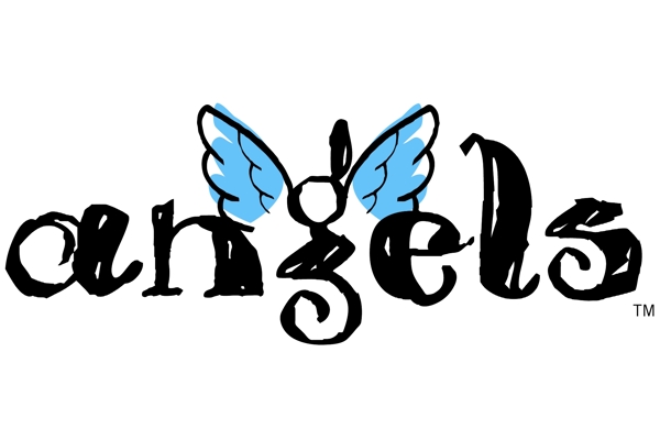 Angelslogo设计欣赏Angels服装品牌标志下载标志设计欣赏