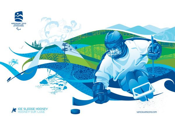 2010年冬奥会主题设计壁纸图片