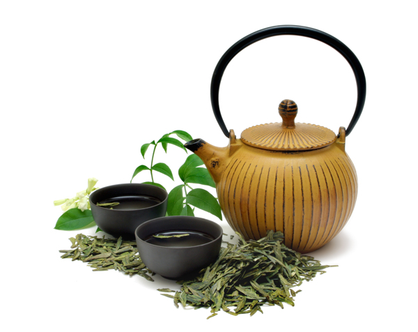 茶叶与茶具图片