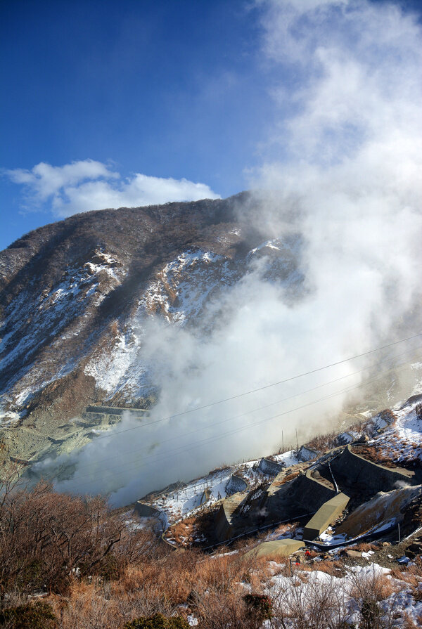 日本大涌谷火山