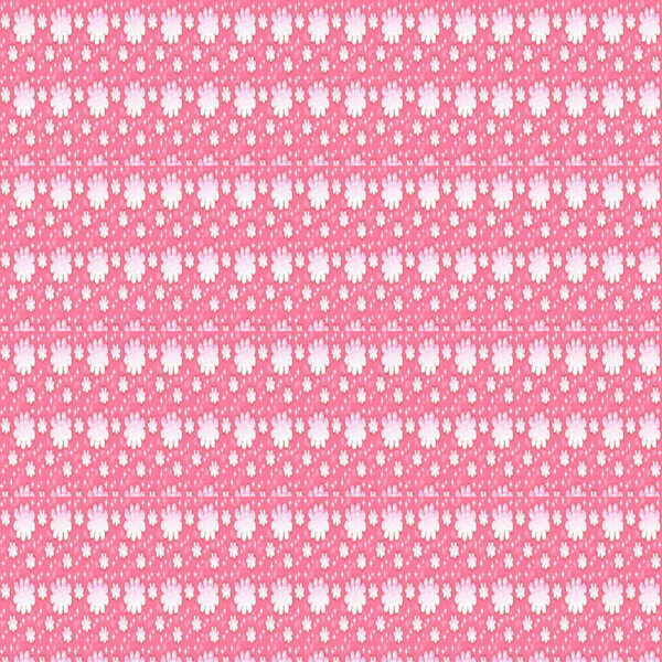 粉红色白色镂空纹路
