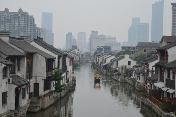 清名桥风景图片