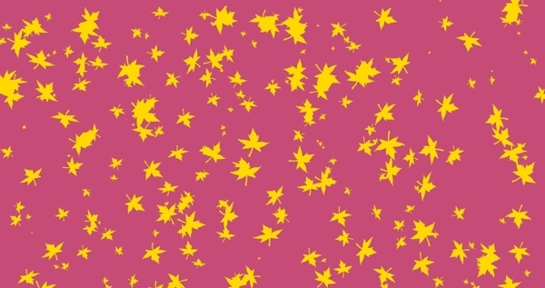 红底黄枫叶背景素材图片