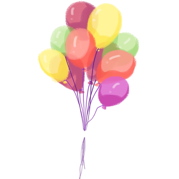 彩色气球创意装饰