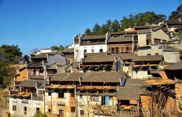 江西婺源篁岭景区风景