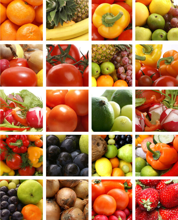 新鲜的蔬菜水果图片