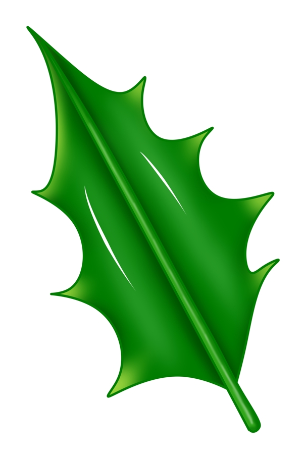 绿色叶子装饰