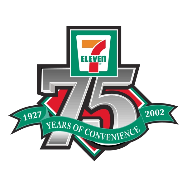 7Eleven75周年LOGO图片