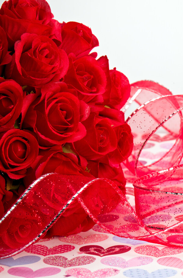 浪漫红色玫瑰图片