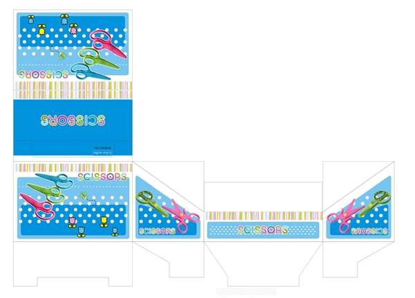 儿童剪刀盒子包装