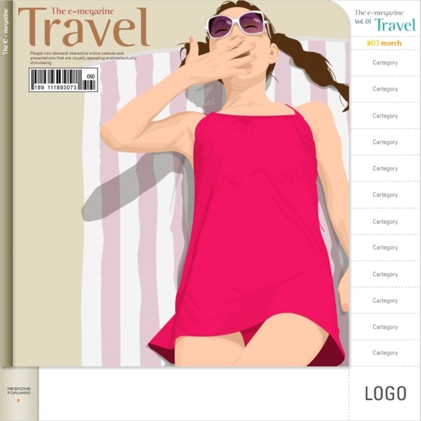 欧美某旅游公司网站模板