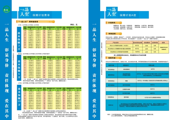 保险公司画册内芯内芯图片