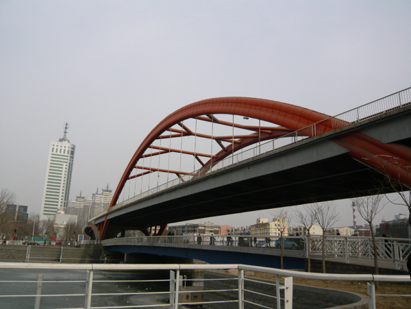天津金钢桥图片