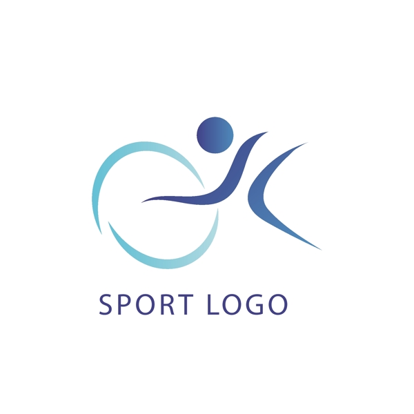 现代体育标识logo模板