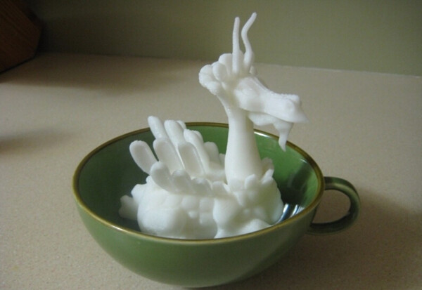 茶杯舞龙3D打印模型