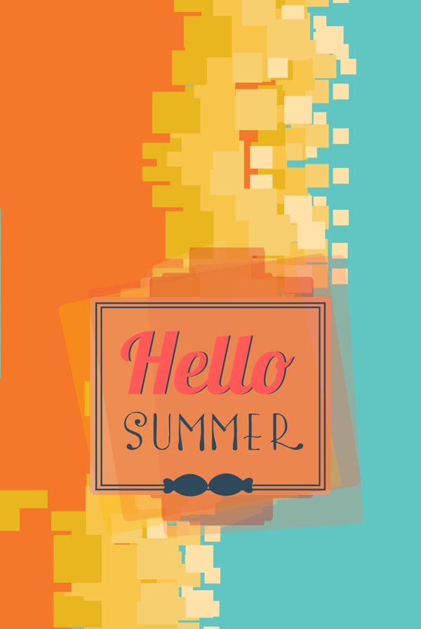 夏季summer海报设计图片