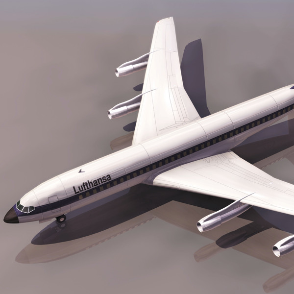 BOEIN707飞机模型03