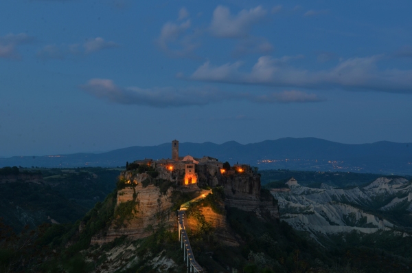 意大利小城奥尔维耶托风景